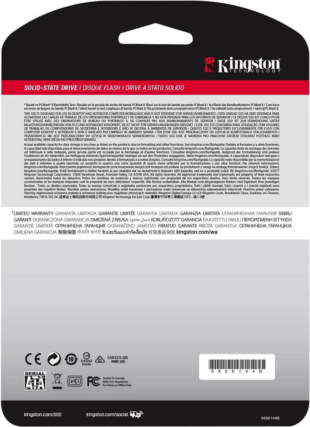 Alt view image 20 of 20 - Kingston UV500 240GB 2.5" 3D NAND SATA Internal Solid State Drive