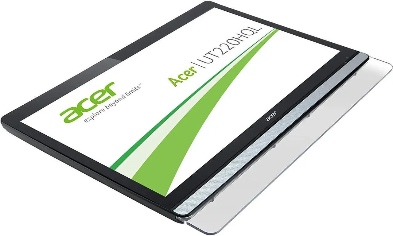 Alt view image 16 of 18 - Acer UT220HQL 22" (Actual size 21.5") Full HD 1920 x 1080 60Hz HDMI VGA USB Hub Built-in Speakers Anti-Glare Backlit LED Touchscreen Monitor