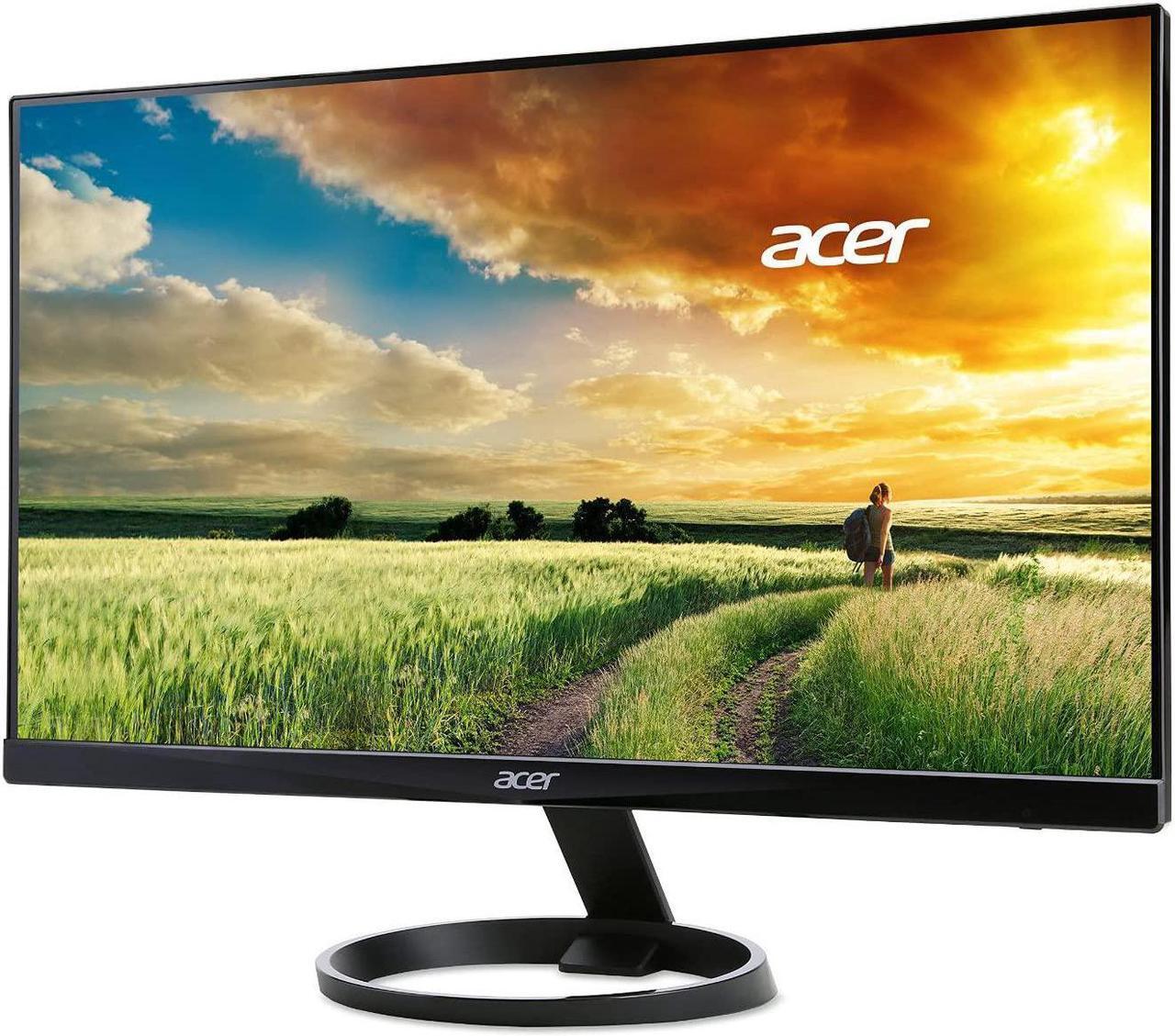 Alt view image 16 of 20 - Acer R Series R240HY Black 23.8" IPS 4ms (GTG) Widescreen LED/LCD 1920 x 1080 FHD, Slim Frameless and Eco Friendly Design, Built-in Speaker, HDMI and USB Type-C