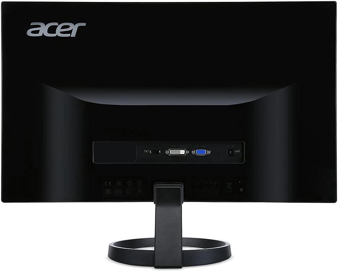 Alt view image 17 of 20 - Acer R Series R240HY Black 23.8" IPS 4ms (GTG) Widescreen LED/LCD 1920 x 1080 FHD, Slim Frameless and Eco Friendly Design, Built-in Speaker, HDMI and USB Type-C