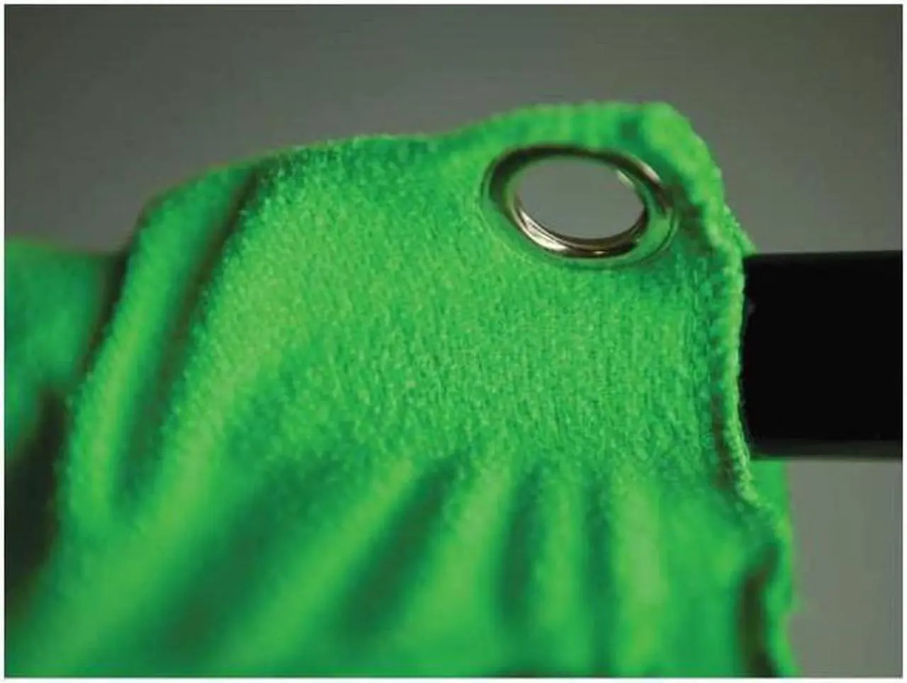 Alt view image 5 of 12 - Westcott 9x20 Feet Wrinkle Resistant Cotton Background, Green - Bundle With Flashpoint 13' Background Support System