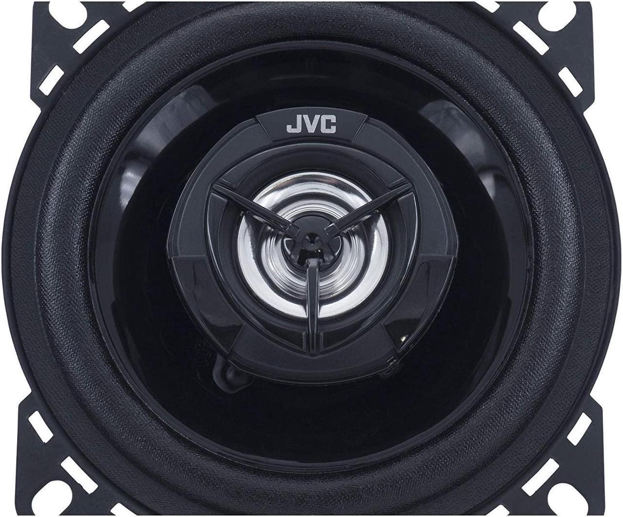Alt view image 11 of 20 - JVC 4" DRVN CS-DR421 220W Peak (35W RMS) 4" 2-way DRVN Series Coaxial Factory Upgrade Car Speakers (Pair)