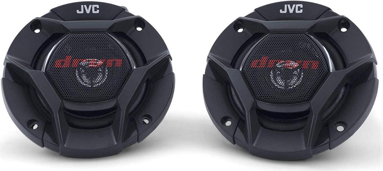 Alt view image 14 of 20 - JVC 4" DRVN CS-DR421 220W Peak (35W RMS) 4" 2-way DRVN Series Coaxial Factory Upgrade Car Speakers (Pair)
