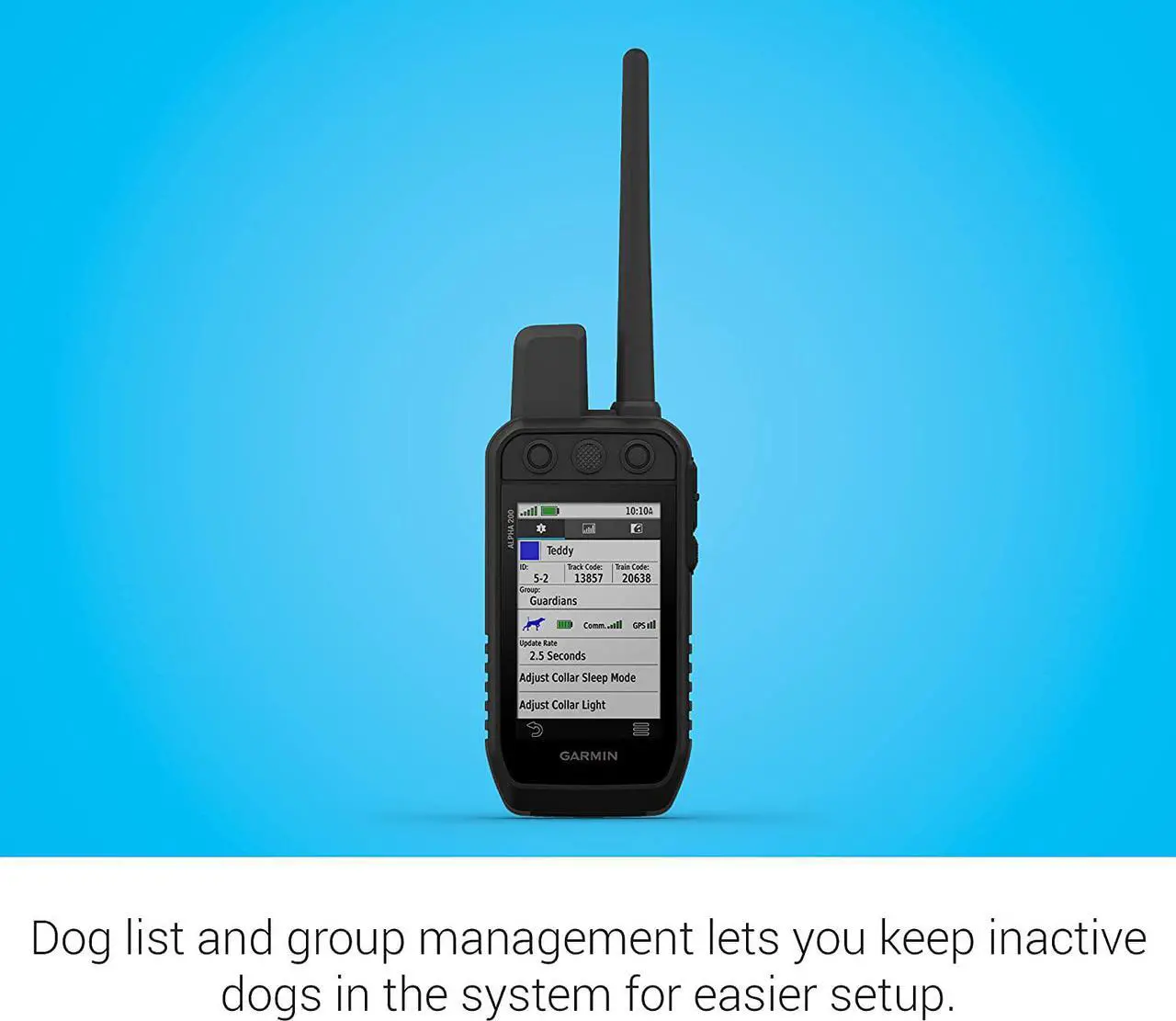 Alt view image 9 of 10 - Garmin Alpha 200 Handheld