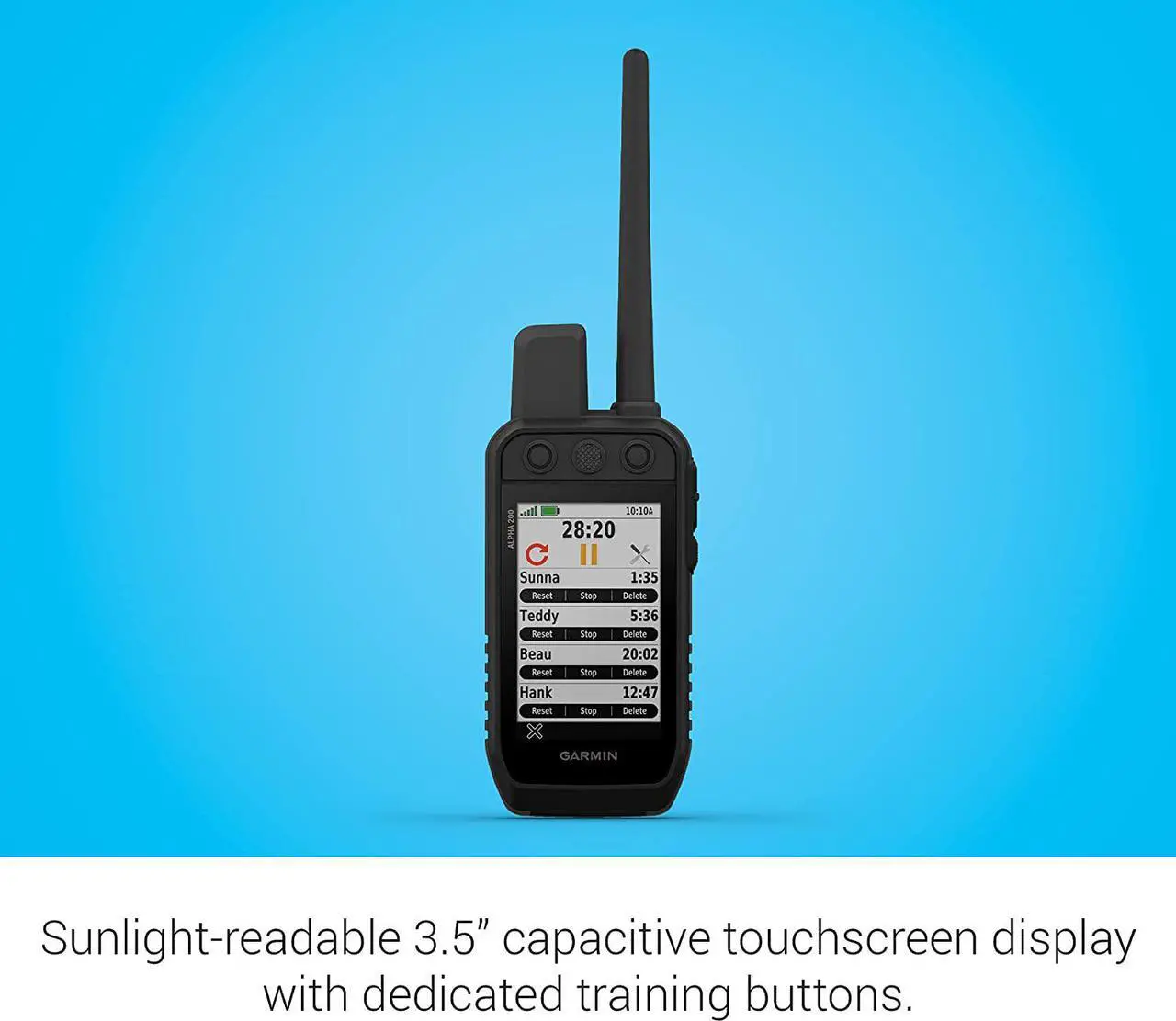 Alt view image 7 of 10 - Garmin Alpha 200 Handheld