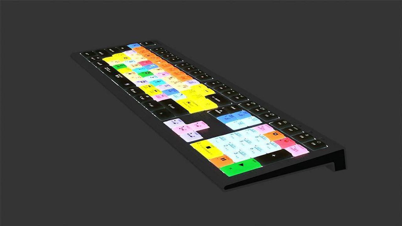 Alt view image 3 of 8 - logickeyboard designed for logic pro x compatible with macos - astra 2 backlit keyboard # lkb-logxp2-a2m-us