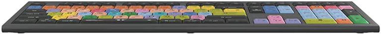 Alt view image 7 of 8 - logickeyboard designed for logic pro x compatible with macos - astra 2 backlit keyboard # lkb-logxp2-a2m-us
