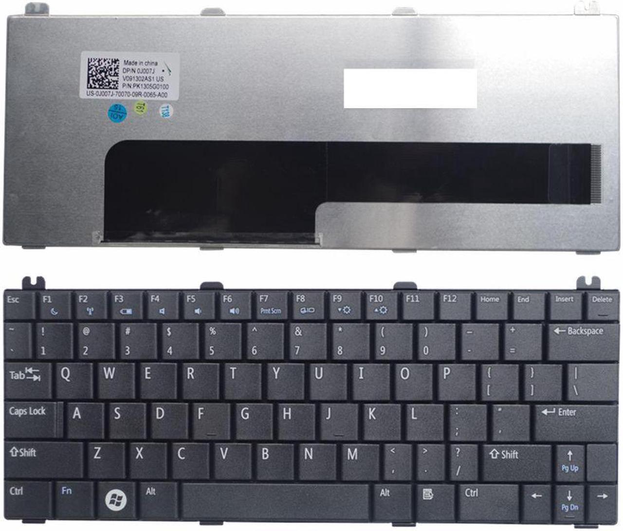 US Black  English Replace laptop keyboard For DELL For Inspiron Mini 12 PP40S 1210