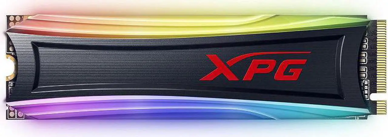 Alt view image 8 of 14 - XPG SPECTRIX RGB Gaming SSD S40G Series: 4TB Internal PCIe Gen3x4 M.2 2280 NVME