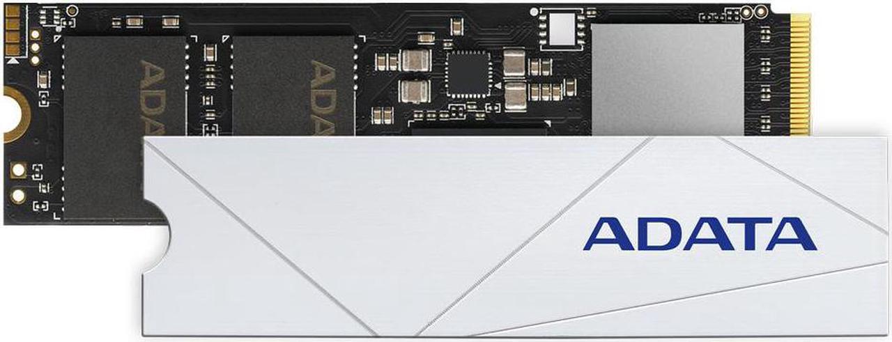 Main image of ADATA PREMIUM SSD FOR PS5 1TB PCIe Gen4 x4 M.2 2280 Internal Solid State Drive | White SSD | Ideal for Gaming | PS5 Compatible - Innogrit IG5236 | Up to 7400MBps - 1PK