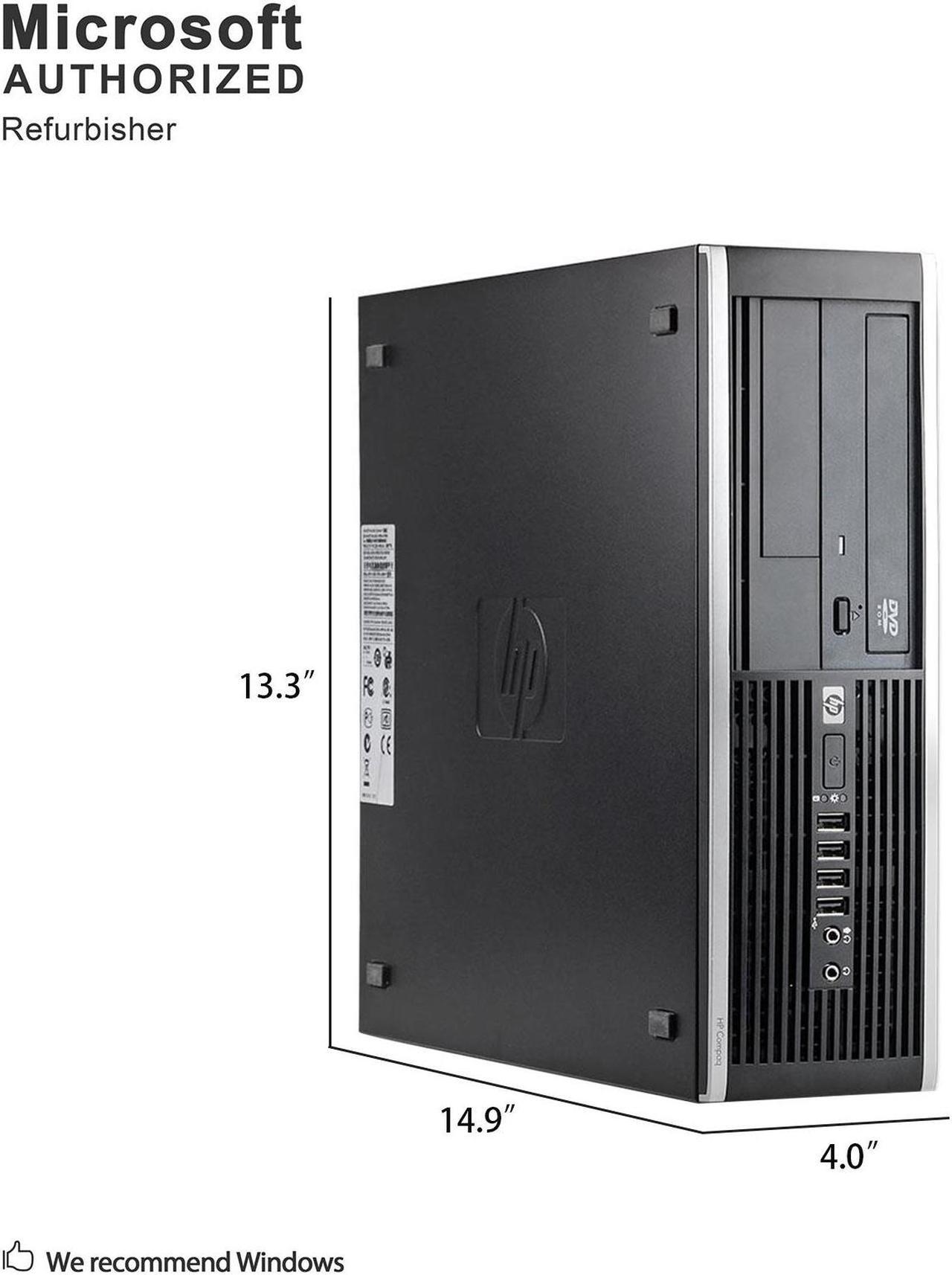 Alt view image 3 of 6 - Grade A HP Compaq Elite 8300 Small Form Factor PC, Intel Quad Core I7-3770 3.4Ghz, 32G DDR3, 2T HDD, DVDRW, DP, VGA, Keyboard & Mouse, Windows 10 64 Bit-Multi-Language(EN/ES/FR)