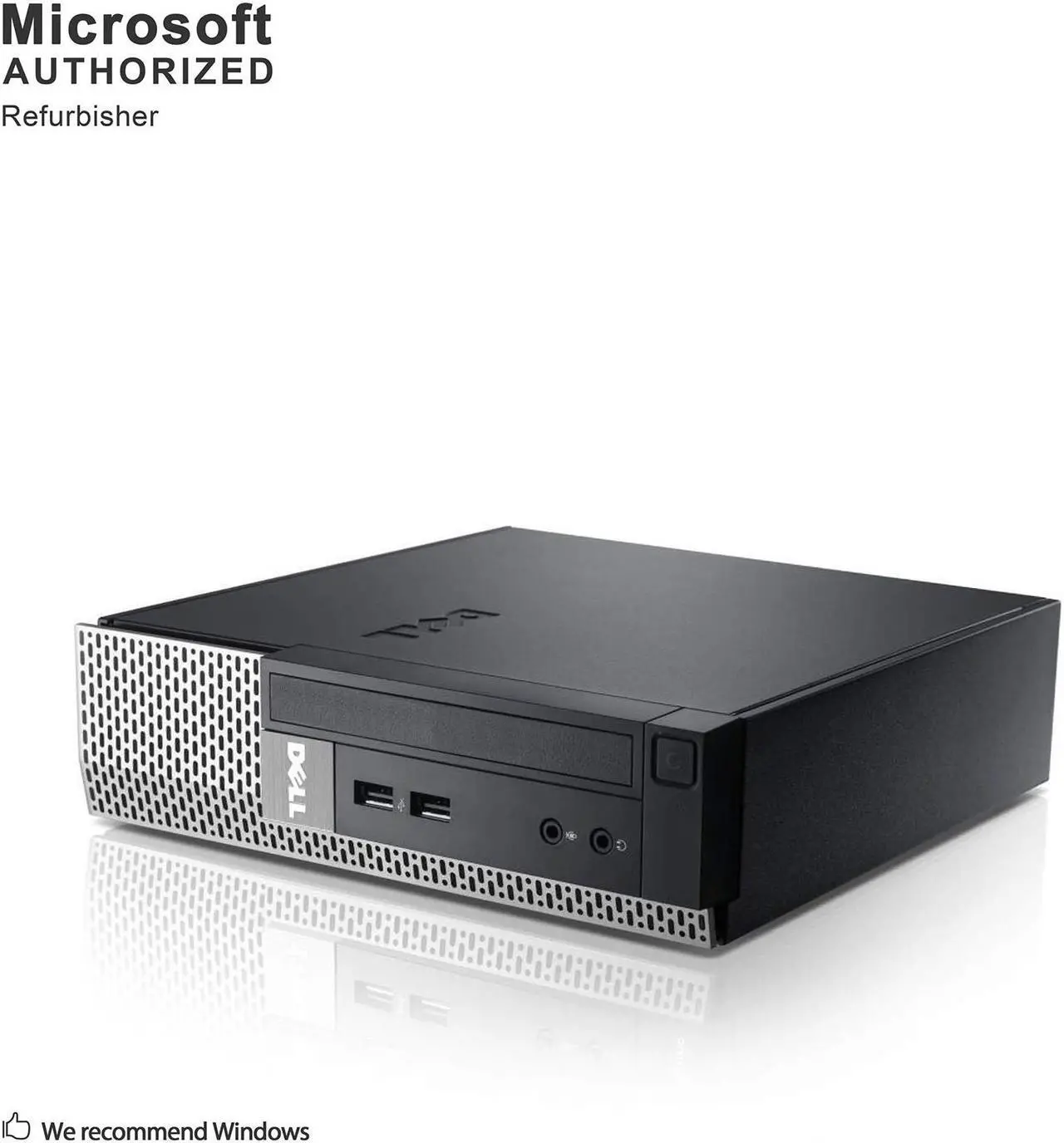 Alt view image 2 of 7 - Grade A Dell OptiPlex 990 USFF PC, Intel Quad Core I5-2400S 2.5Ghz, 8G DDR3, 512G SSD, DP, VGA, WiFi, Bluetooth 4.0, Keyboard & Mouse, Windows 10 Pro 64 Bit-Multi-Language(EN/ES/FR)
