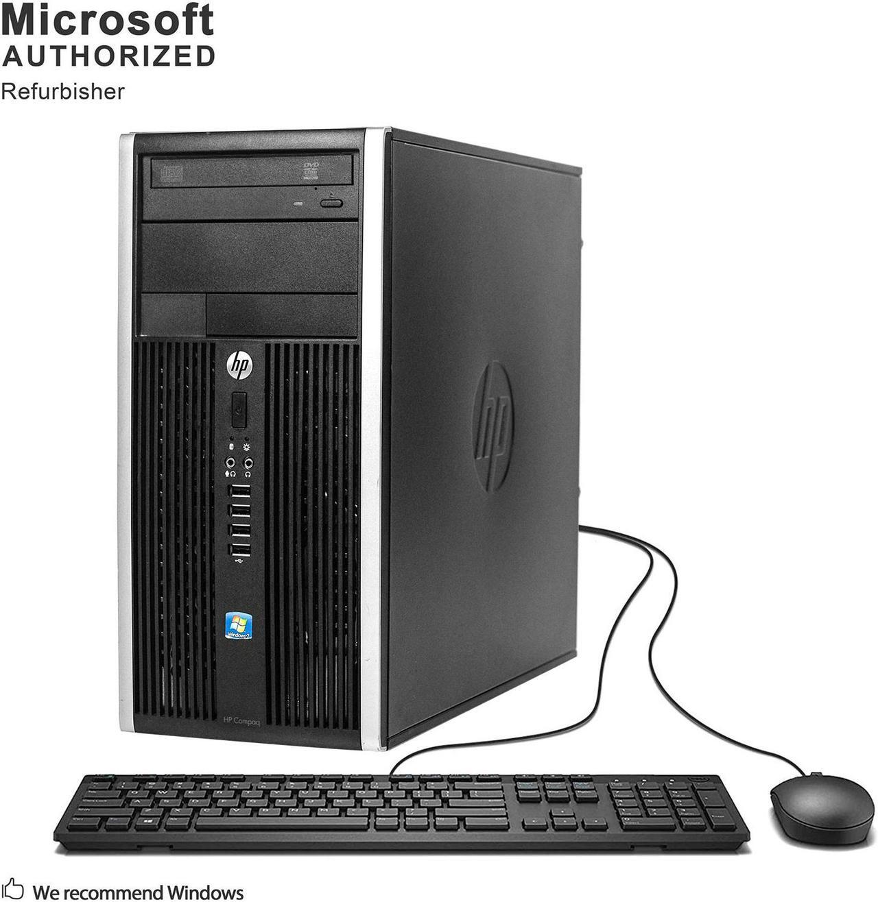 Main image of Grade A HP Compaq Pro 6300 Microtower PC, Intel Core I3-3220 3.3Ghz, 8G DDR3, 2T HDD, DVD, DP, VGA, WiFi, Bluetooth 4.0, Keyboard & Mouse, Windows 10 Pro 64 Bit-Multi-Language
