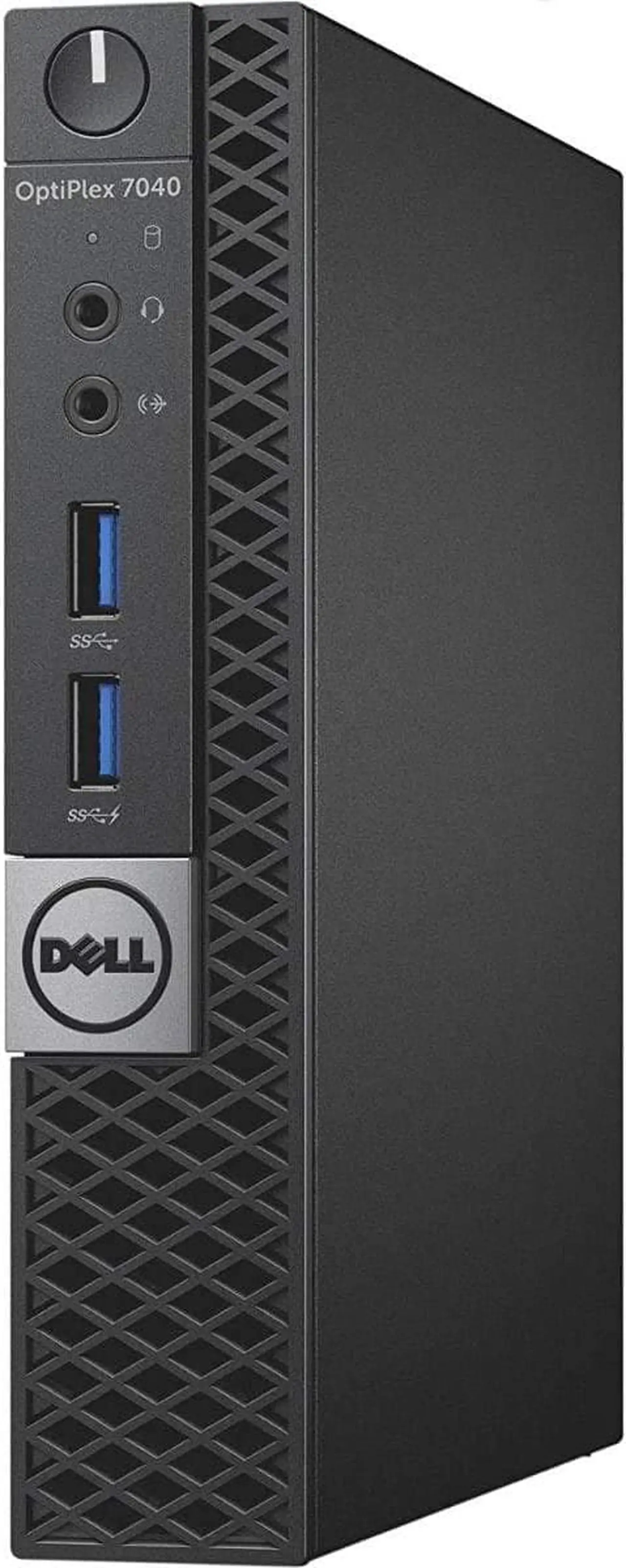 Main image of Dell Optiplex 7040 Micro Form Factor Desktop, Intel Quad Core i5 6500T 2.5Ghz, 16GB DDR4, 256GB NVMe SSD, Wi-Fi, HDMI, Windows 10 Pro (Renewed)