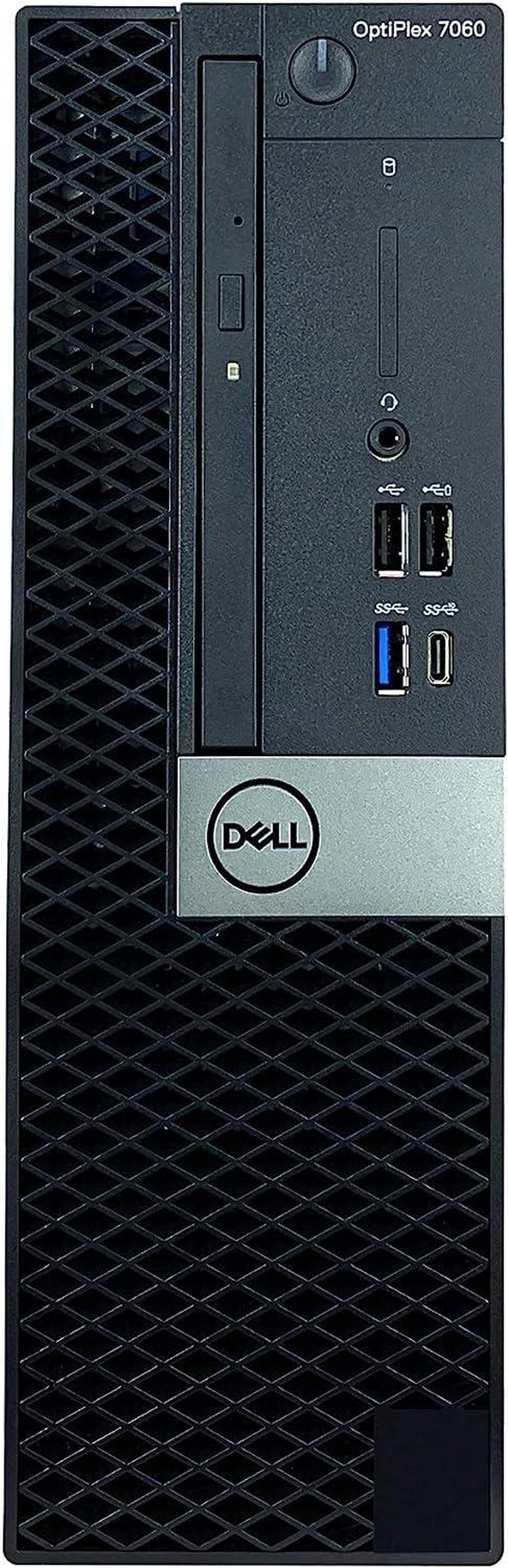 Dell Optiplex 7060 SFF Desktop - 8th Gen Intel Core i7-8700 6-Core Processor up to 4.60 GHz, 16GB DDR4 Memory, 512GB Solid State Drive, Intel UHD Graphics 630, DVD Burner, Win10 Pro (64-bit) (Renewed)