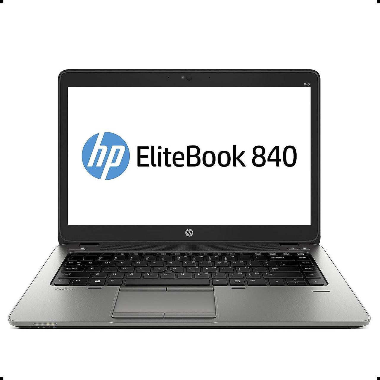 HP EliteBook 840 G2 14in Laptop, Core i5-5300U 2.3GHz, 16GB Ram, 256GB SSD, Windows 10 Pro 64bit, Webcam (Renewed)