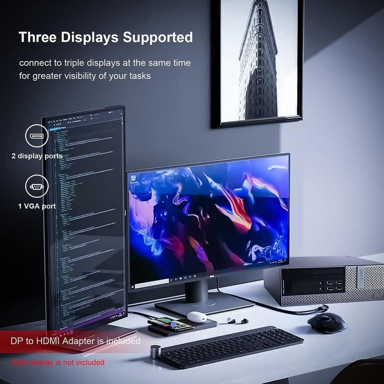 Alt view image 5 of 7 - Dell OptiPlex 7020 Desktop Computer, 32GB Ram, 2TB SSD, Intel Quad Core i7 4790 up to 4.0GHz, AC8260 Built-in WiFi 5, Dual Monitor Supported, DVD-RW HDMI Windows 10 Pro (Renewed)
