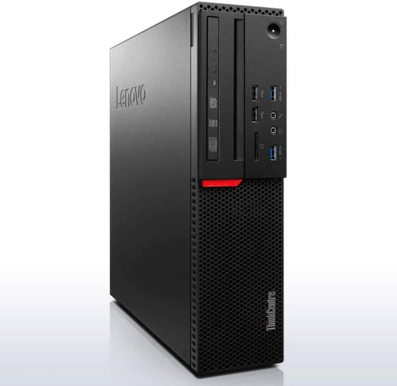 Main image of Lenovo ThinkCentre M700 SFF Gaming Desktop Computer i7 6700 up to 4.0GHz,32GB RAM 1TB SSD, NVIDIA GT 1030 2GB,USB WiFi BT,DVD-RW,Wireless Keyboard & Mouse,Windows 10 Pro (Renewed)