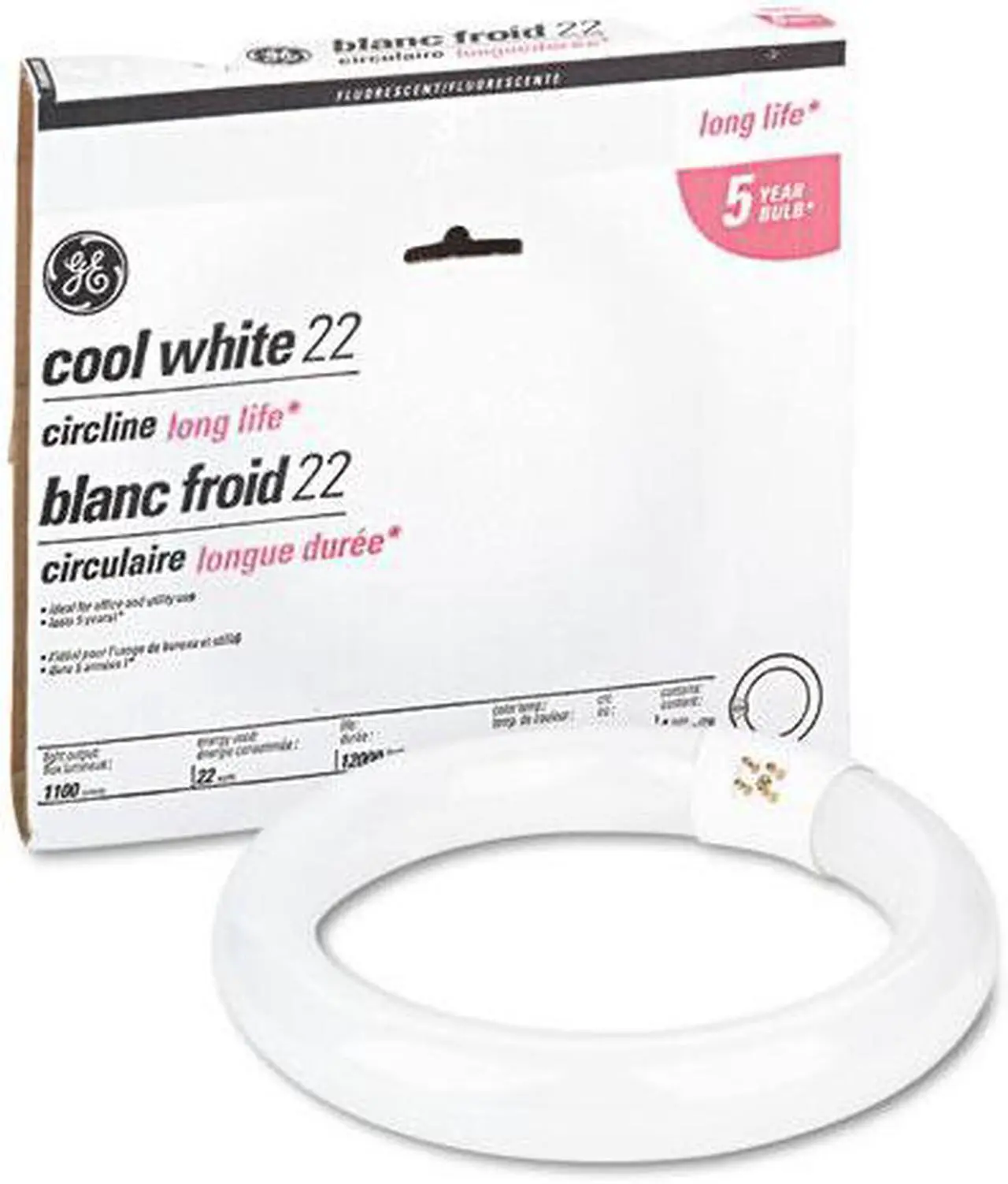 Alt view image 8 of 14 - GE Fluorescent Circular Tube 22 Watt 33774