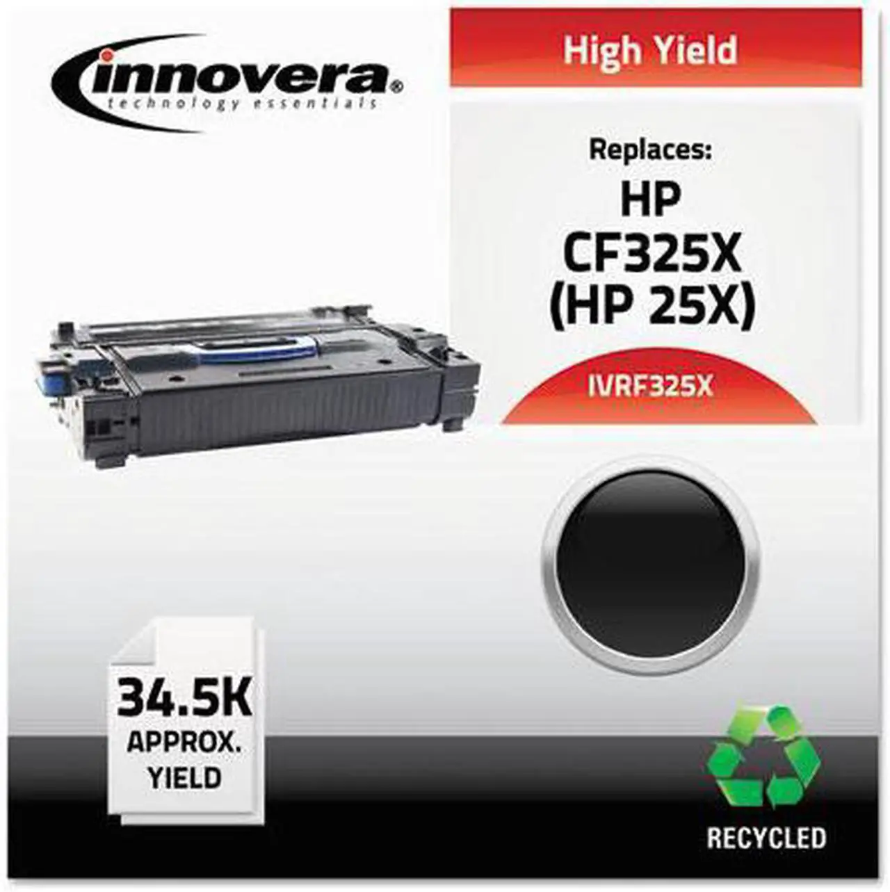 Alt view image 2 of 20 - Innovera Compatible Black High Yield Toner Cartridge (Alternative for HP 25X/CF325X)
