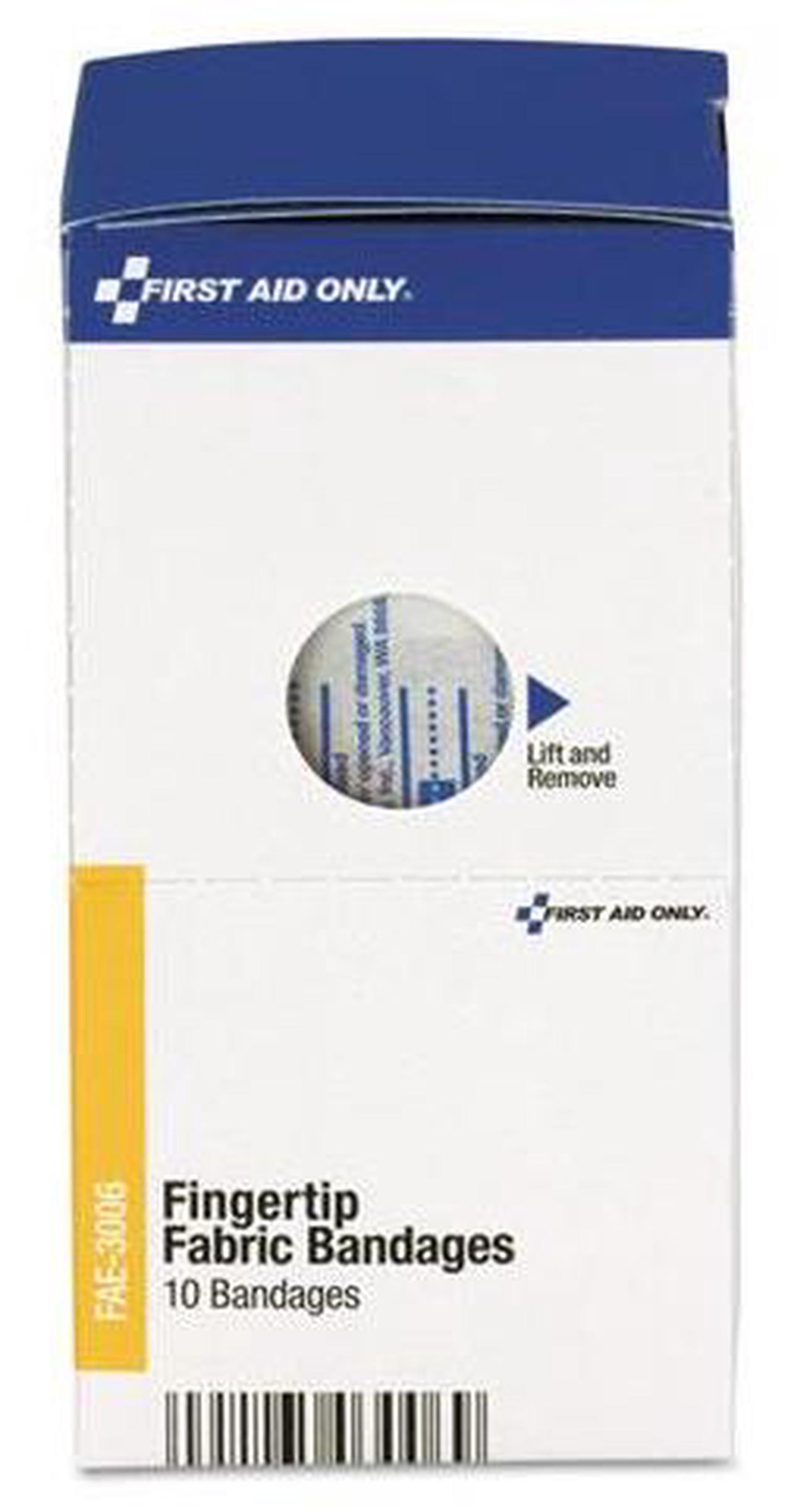Alt view image 6 of 7 - First Aid Only Fingertip Fabric Bandages
