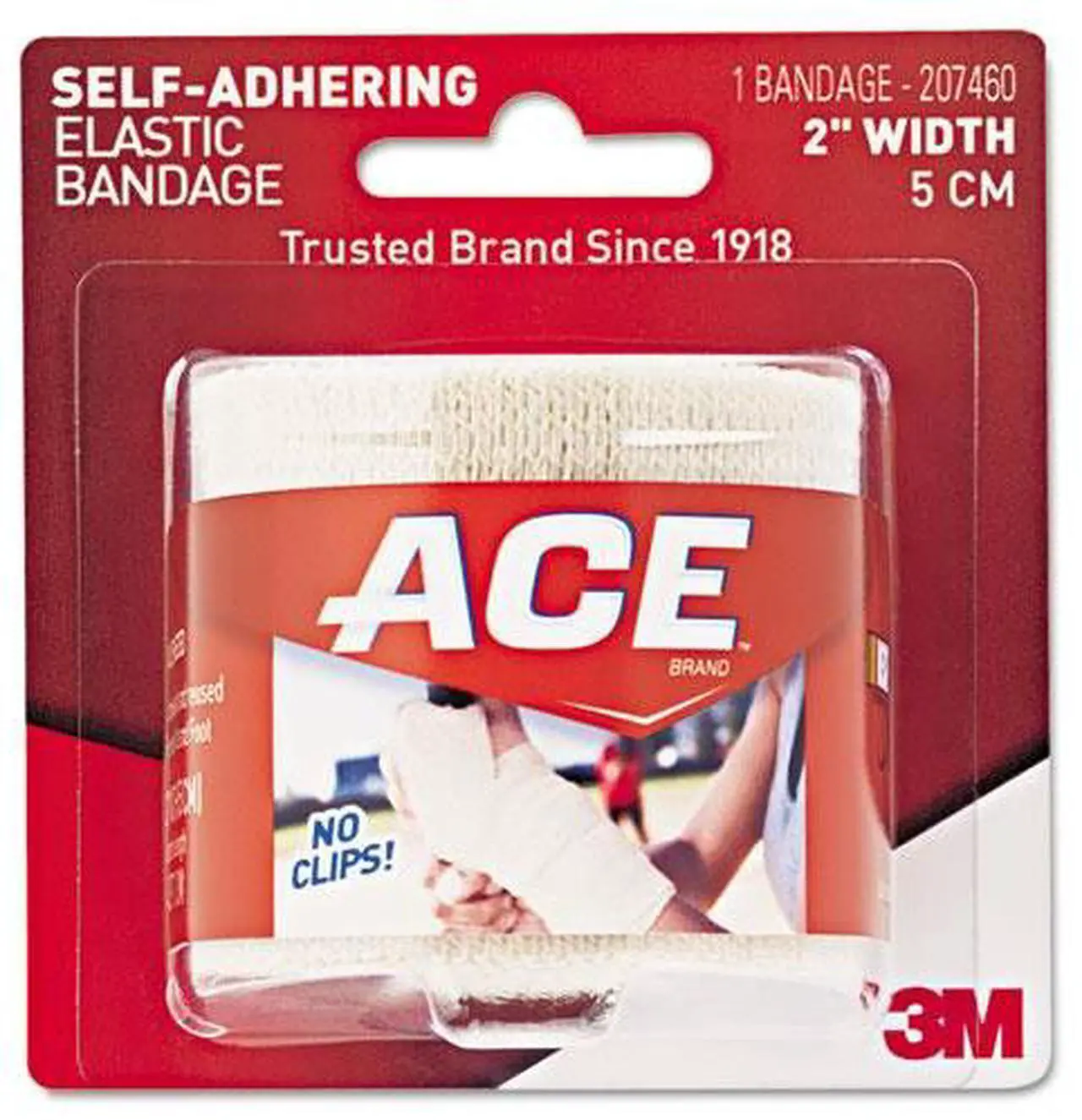Alt view image 5 of 12 - 3M 207460 Self-Adhesive Bandage, 2 in.