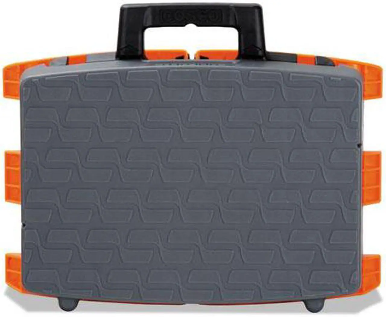 Alt view image 5 of 18 - Cosco 11903BGO1E One-Step Folding Step Stool, 300 Lb, 8 1/2 Inch Working Height, Orange/Gray