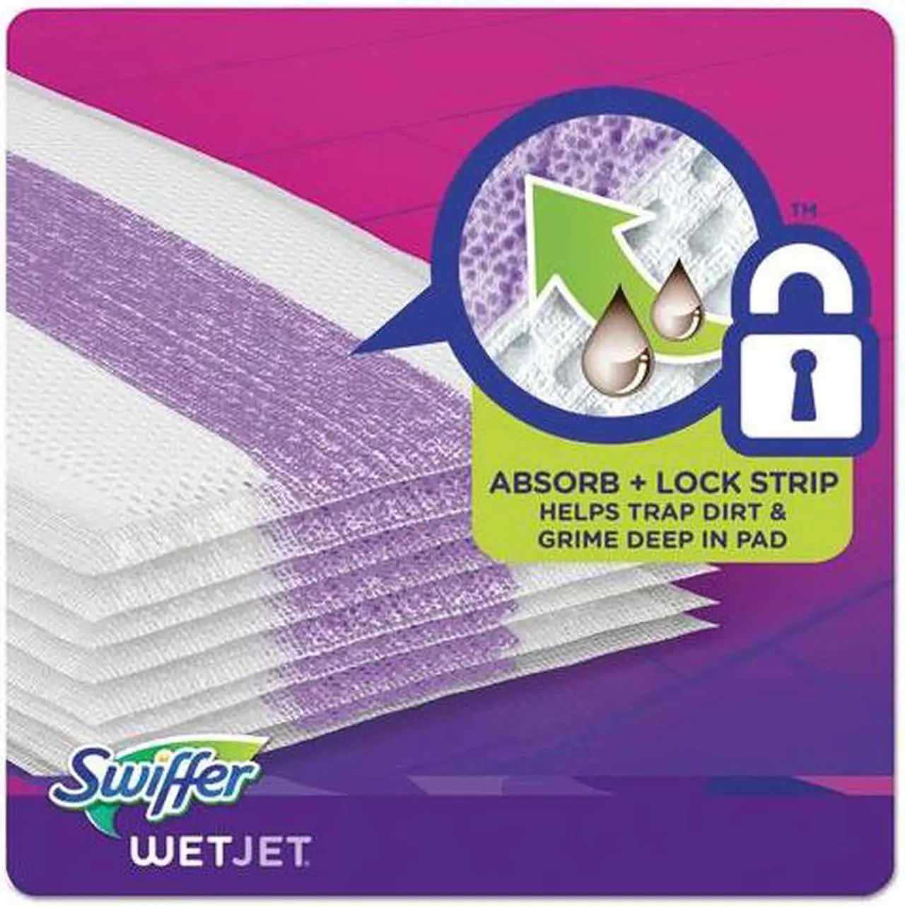 Alt view image 12 of 12 - Procter & Gamble Swiffer WetJet Cleang Pads Refill