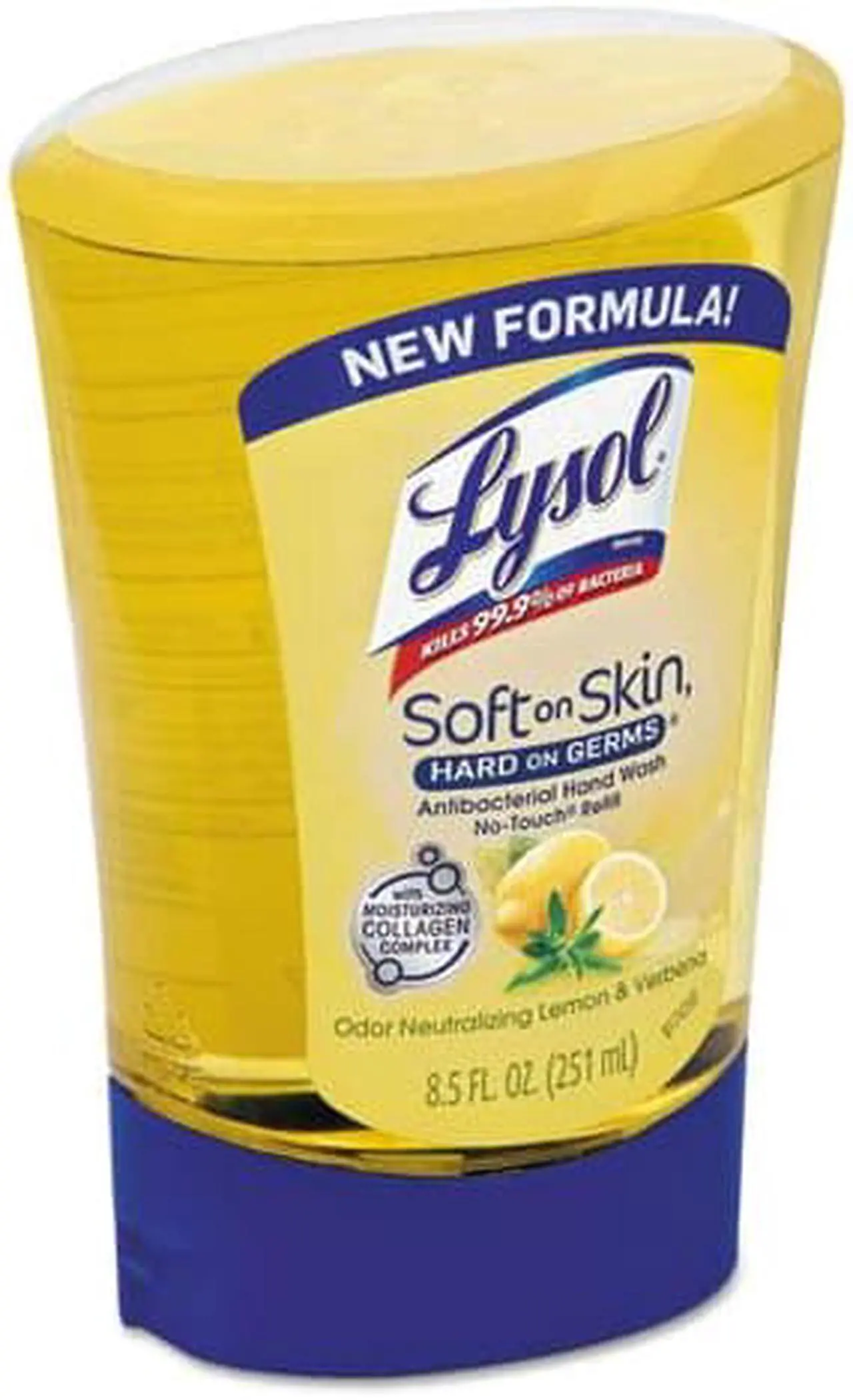 Alt view image 8 of 8 - LYSOL No-Touch Hand Soap Refill 8.5oz Lemon & Verbena Scent 00379