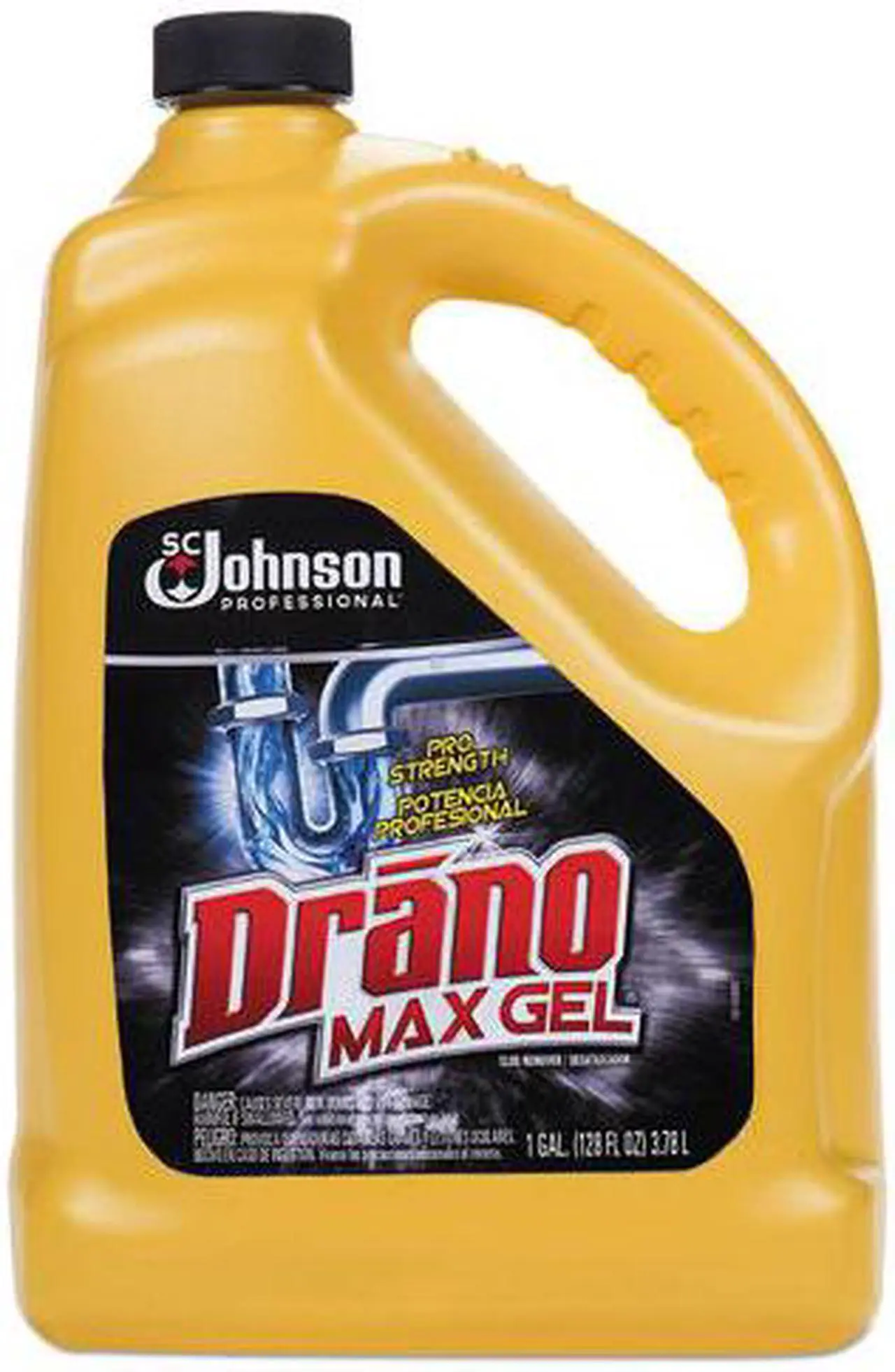 Main image of Max Gel Clog Remover, Bleach Scent, 128 oz Bottle, 4/Carton 696642
