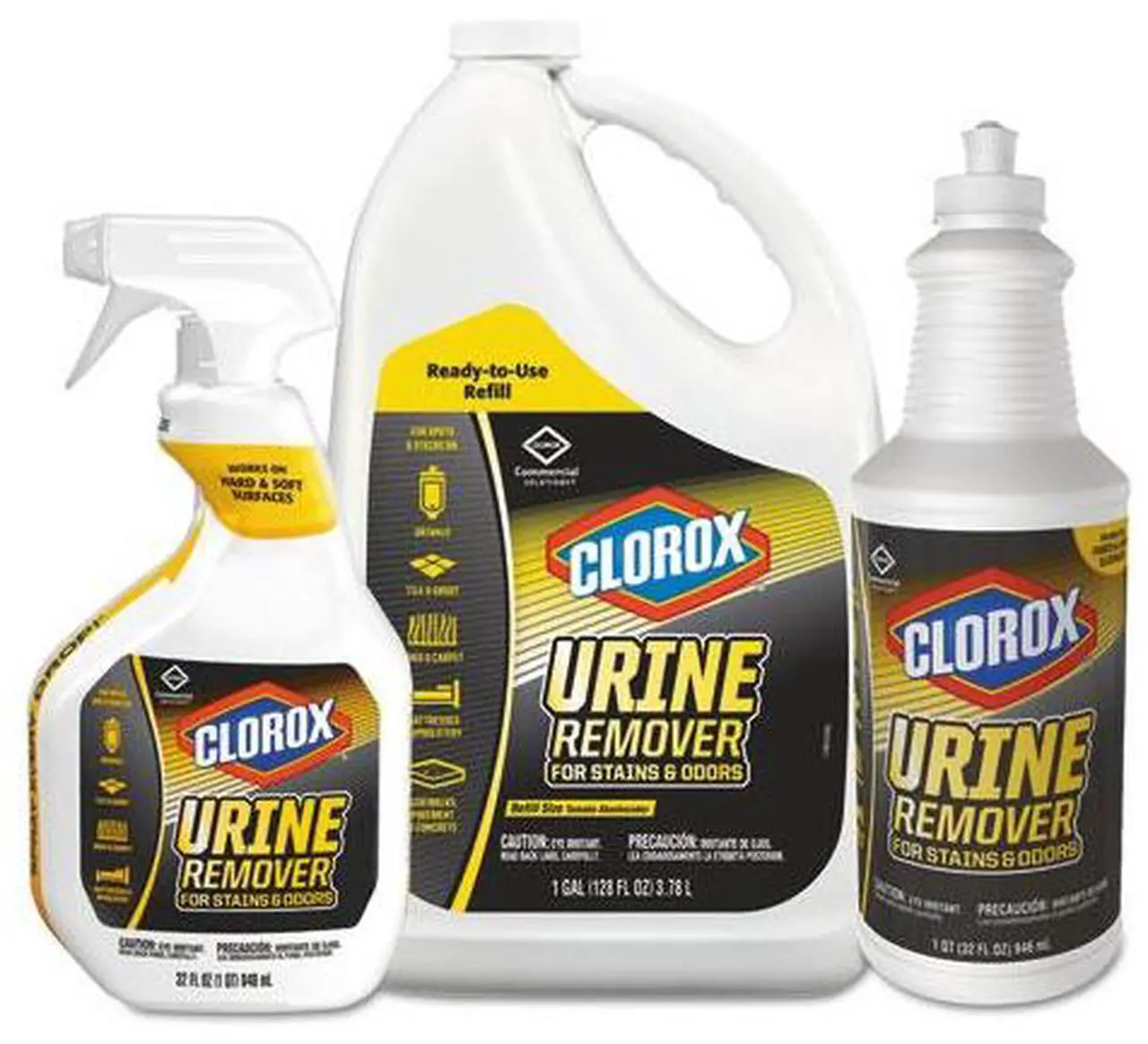 Alt view image 9 of 14 - Clorox Urine Remover, Spray - 32 fly os (1 quart) – Clear, 1 Each_(31036)