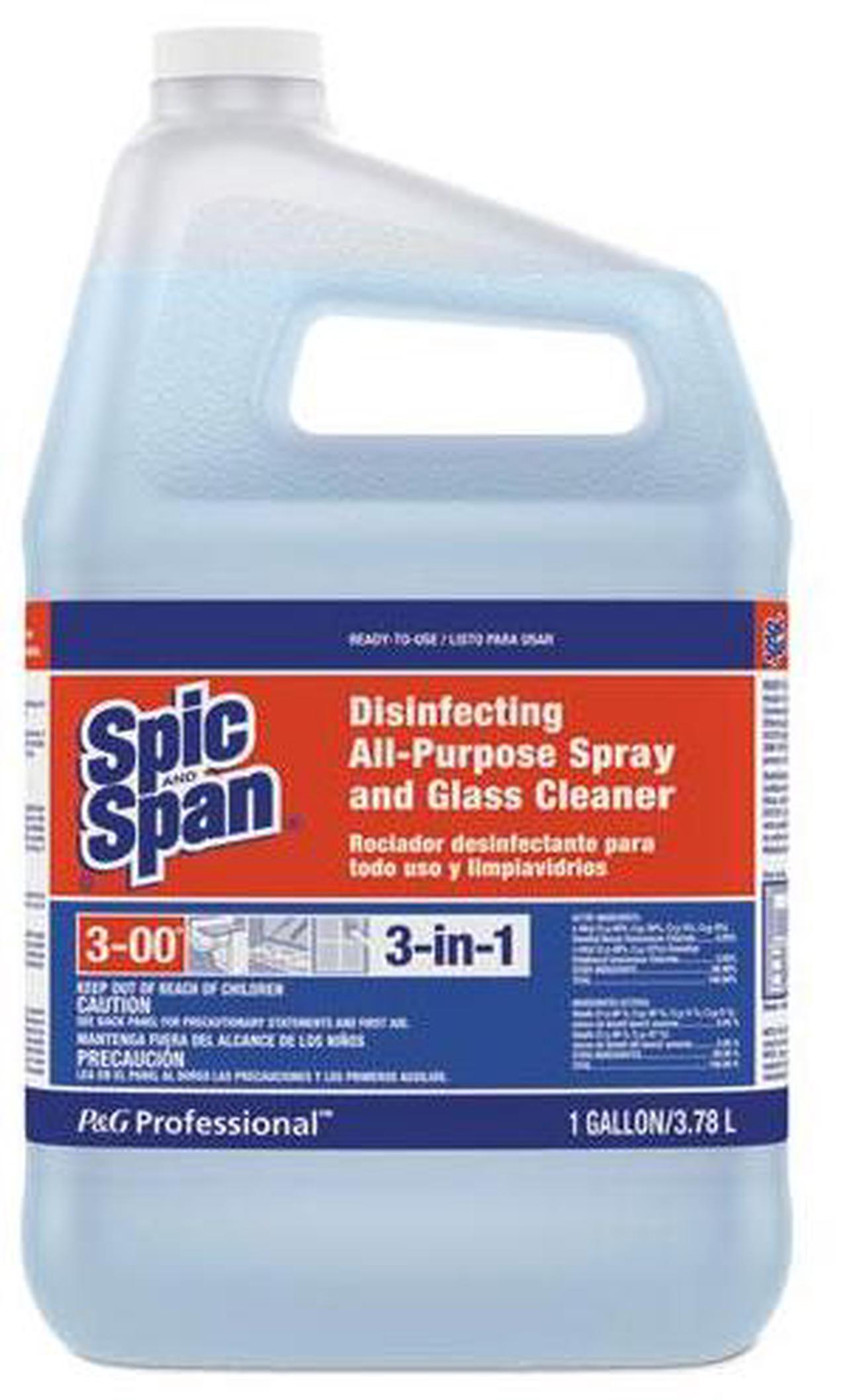 Main image of Disinfecting All-Purpose Spray & Glass Cleaner, Fresh Scent, 1 Gal Bottle, 3/Ctn