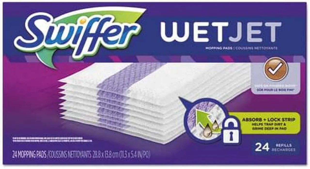 Alt view image 6 of 12 - Procter & Gamble Swiffer WetJet Cleang Pads Refill