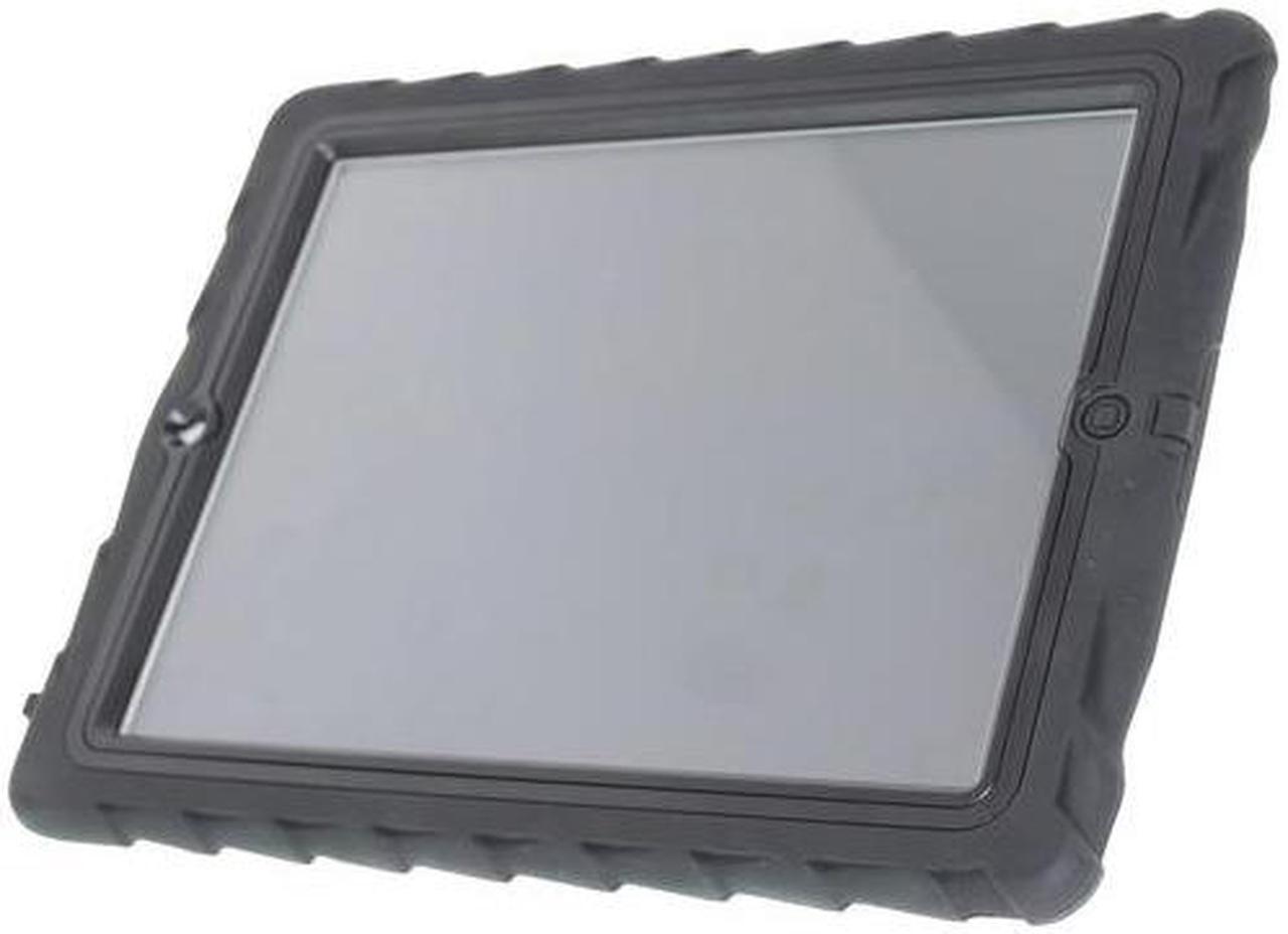 Alt view image 8 of 15 - Gumdrop Cases Hideaway Stand for Apple iPad 3 Rugged Tablet Case Shock Absorbing Cover Black/Black A1403, A1416, A1430
