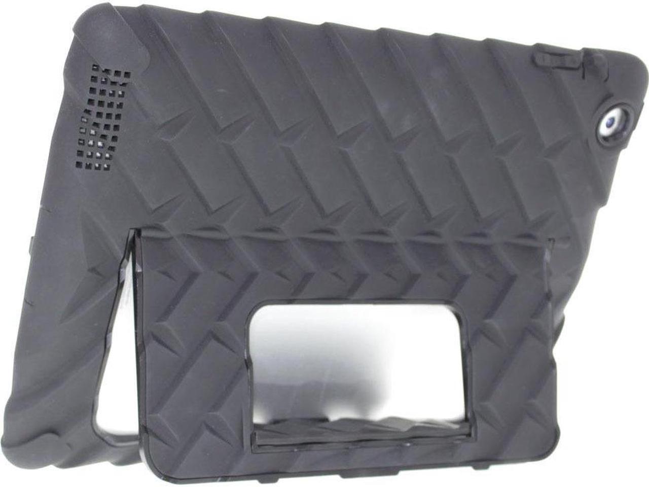 Alt view image 10 of 15 - Gumdrop Cases Hideaway Stand for Apple iPad 3 Rugged Tablet Case Shock Absorbing Cover Black/Black A1403, A1416, A1430