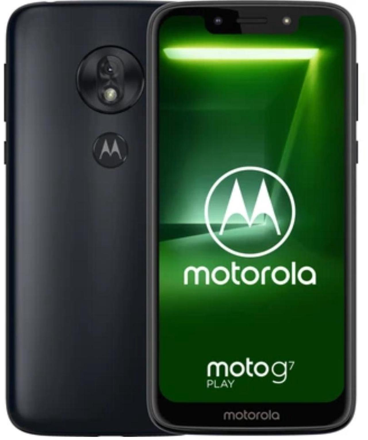 Main image of Motorola Moto G7 Play - 32GB - GSM/CDMA Unlocked - Starry Black- Excellent Mint Condition - 90 Day Warranty