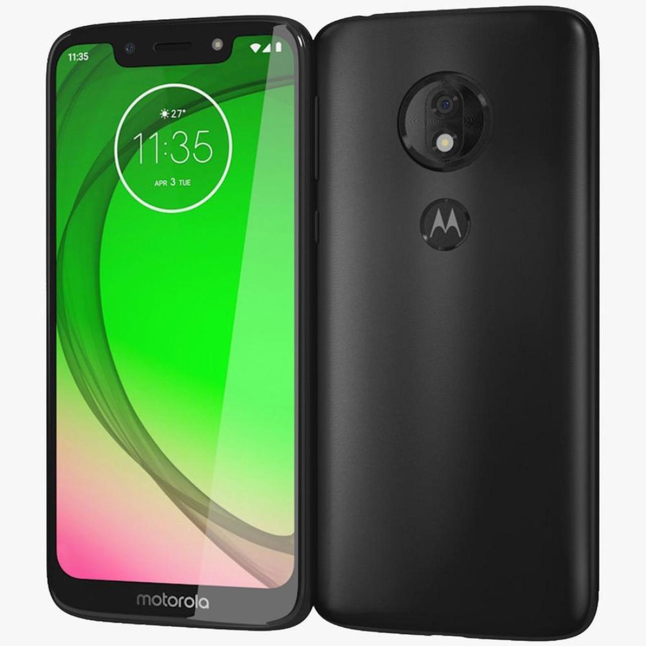 Alt view image 2 of 3 - Motorola Moto G7 Play - 32GB - GSM/CDMA Unlocked - Starry Black- Excellent Mint Condition - 90 Day Warranty