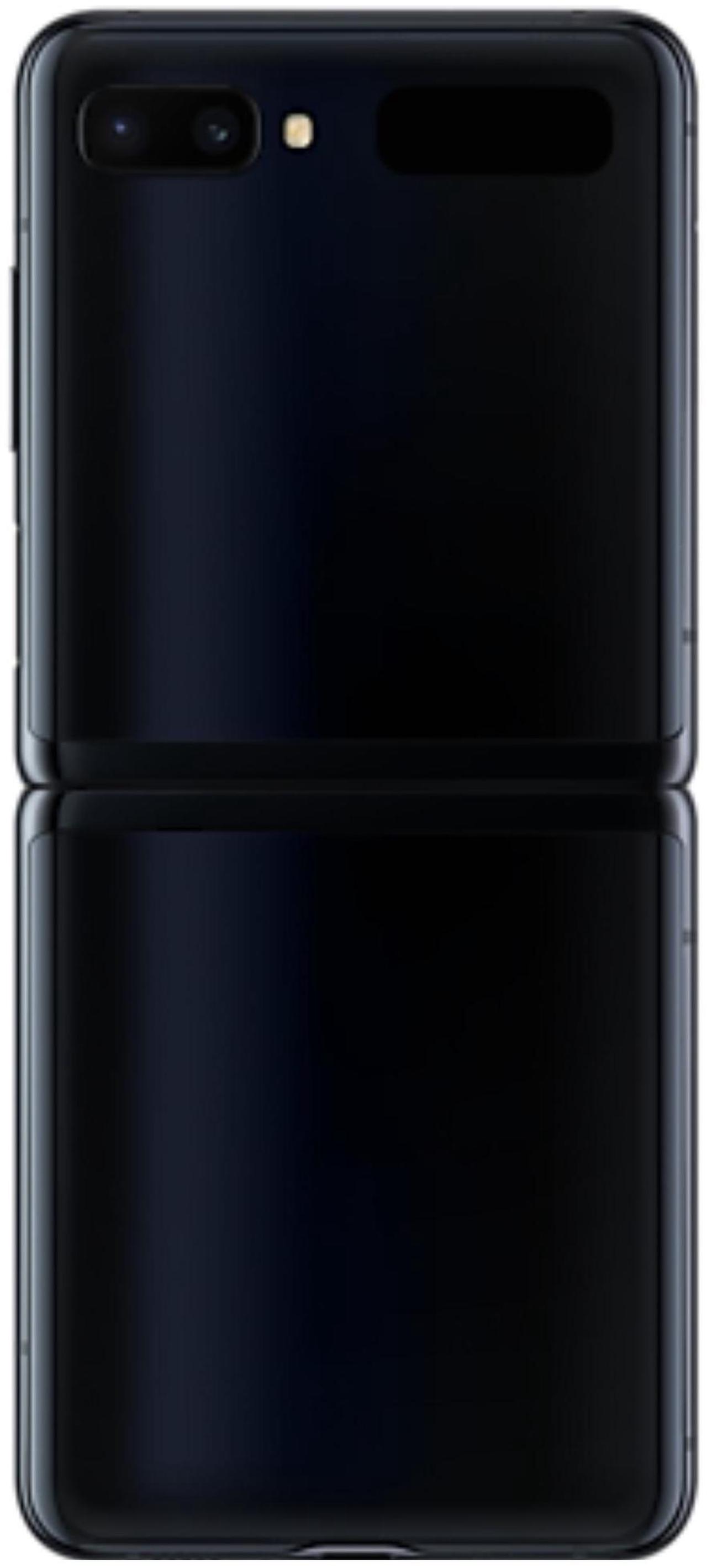 Alt view image 3 of 6 - Samsung Galaxy Z Flip - 5G - 256GB - GSM CDMA Factory Unlocked - Mirror Black - Good Condition - 90 Day Warranty
