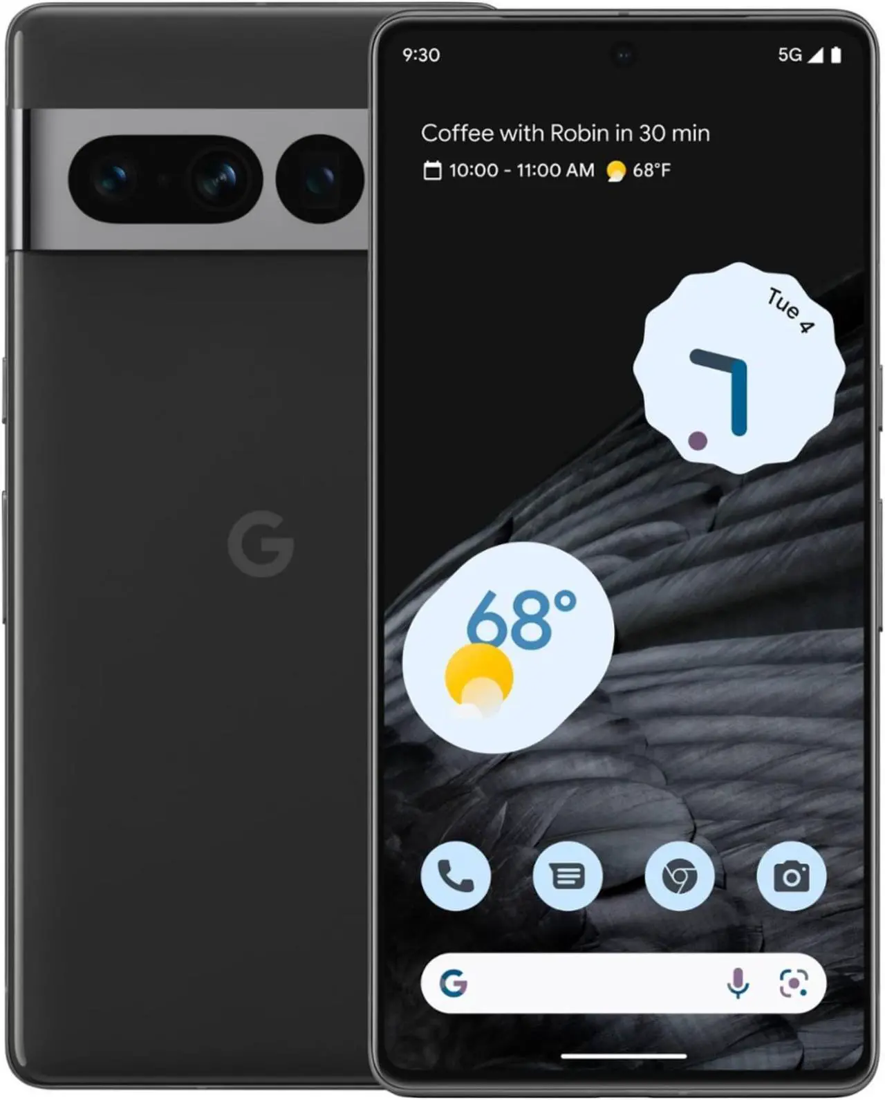 Alt view image 5 of 5 - Google Pixel 7 Pro - 5G - 128 GB - GSM CDMA Unlocked - Obsidian - Great Condition - 90 Days Warranty