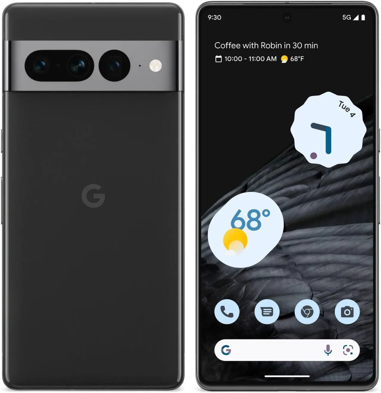 Alt view image 2 of 5 - Google Pixel 7 Pro - 5G - 128 GB - GSM CDMA Unlocked - Obsidian - Great Condition - 90 Days Warranty