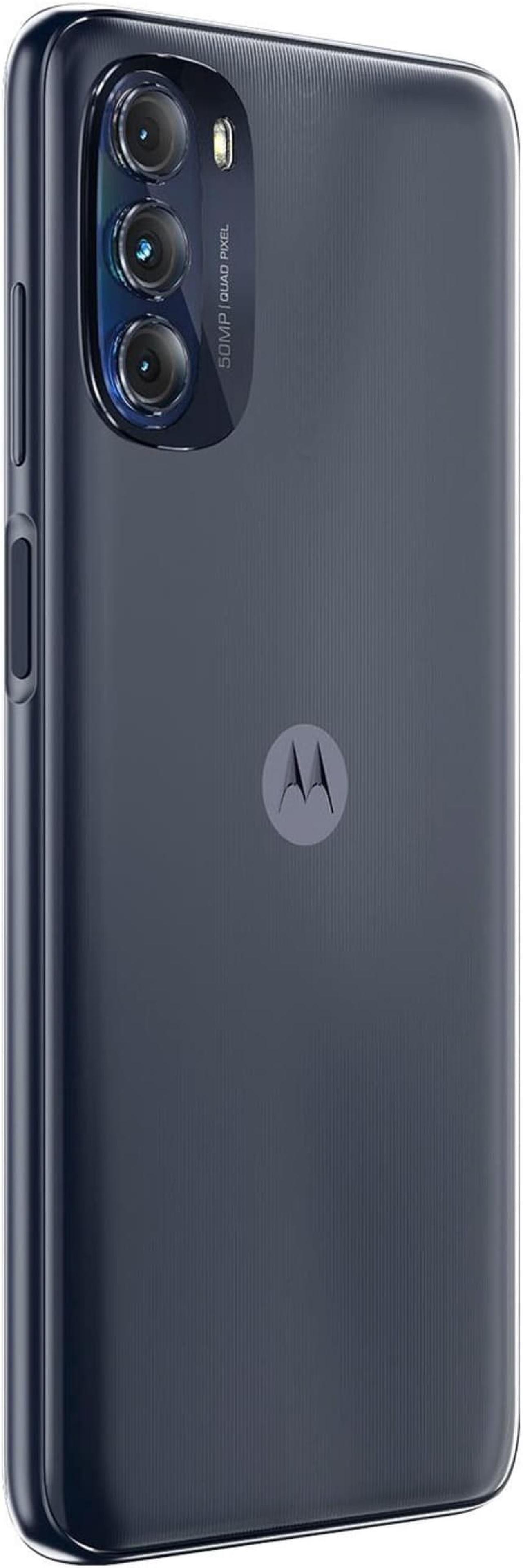 Alt view image 3 of 4 - Motorola Moto G (2022) 5G - 256GB - GSM CDMA Factory Unlocked - Moonlight Gray - Good Condition - 90 Day Warranty