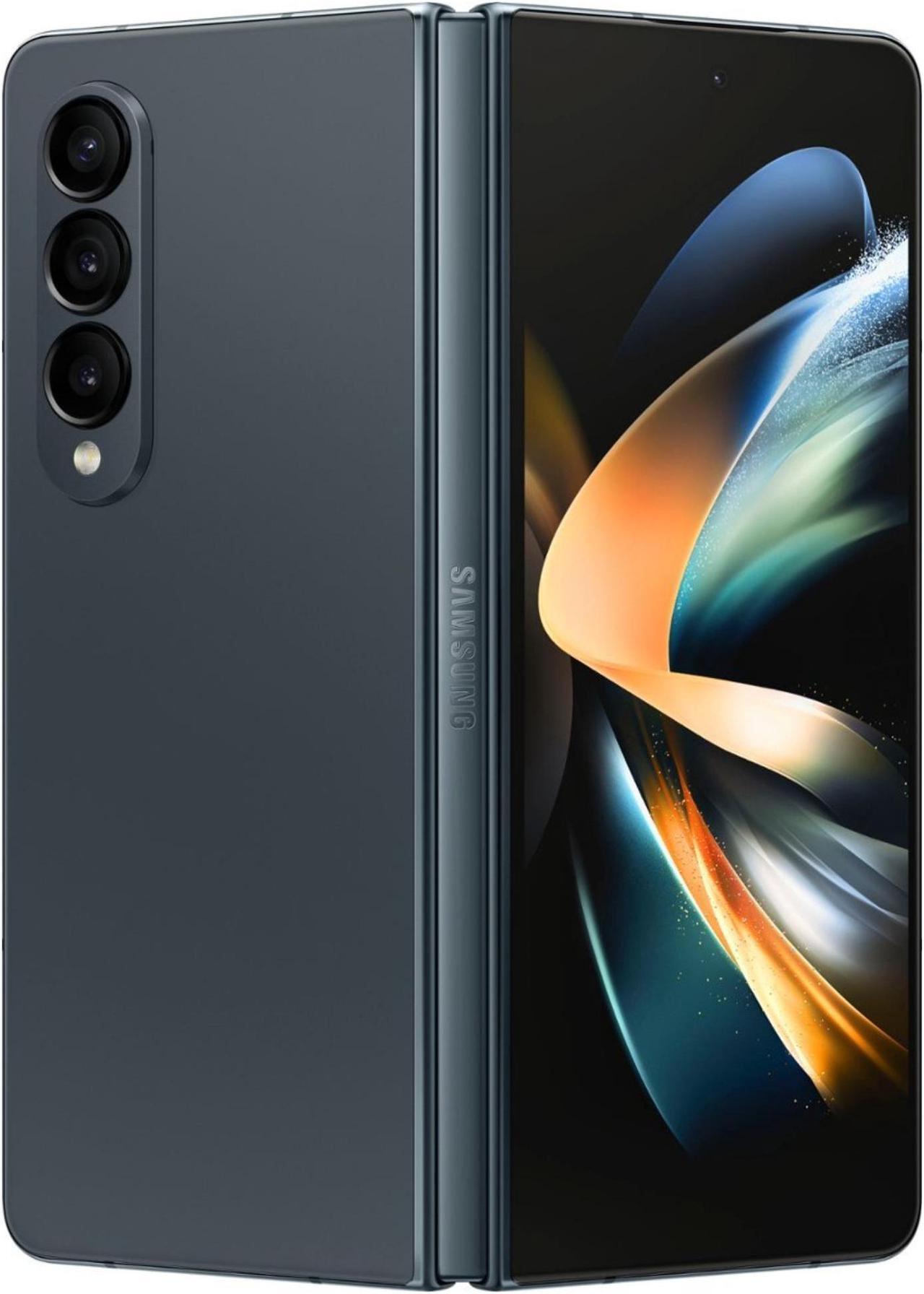 Alt view image 2 of 6 - Samsung Galaxy Z Fold 4 5G - 512 GB - GSM CDMA Unlocked - Graygreen - Excellent Condition - 90 Day Warranty