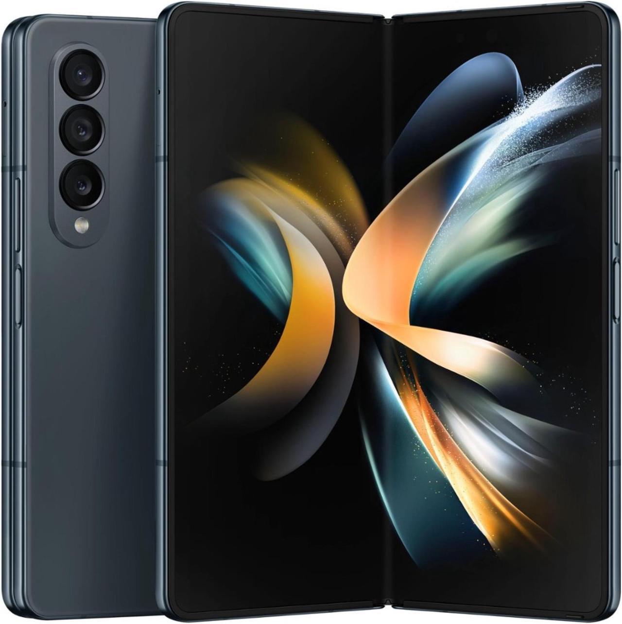 Main image of Samsung Galaxy Z Fold 4 5G - 512 GB - GSM CDMA Unlocked - Graygreen - Excellent Condition - 90 Day Warranty