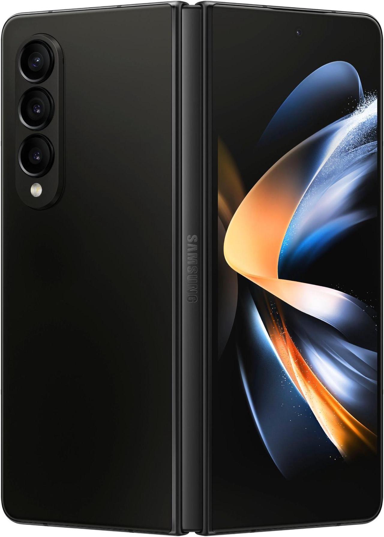 Alt view image 3 of 6 - Samsung Galaxy Z Fold 4 5G - 512 GB - AT&T Network  - Phantom Black - Excellent Condition - 90 Day Warranty