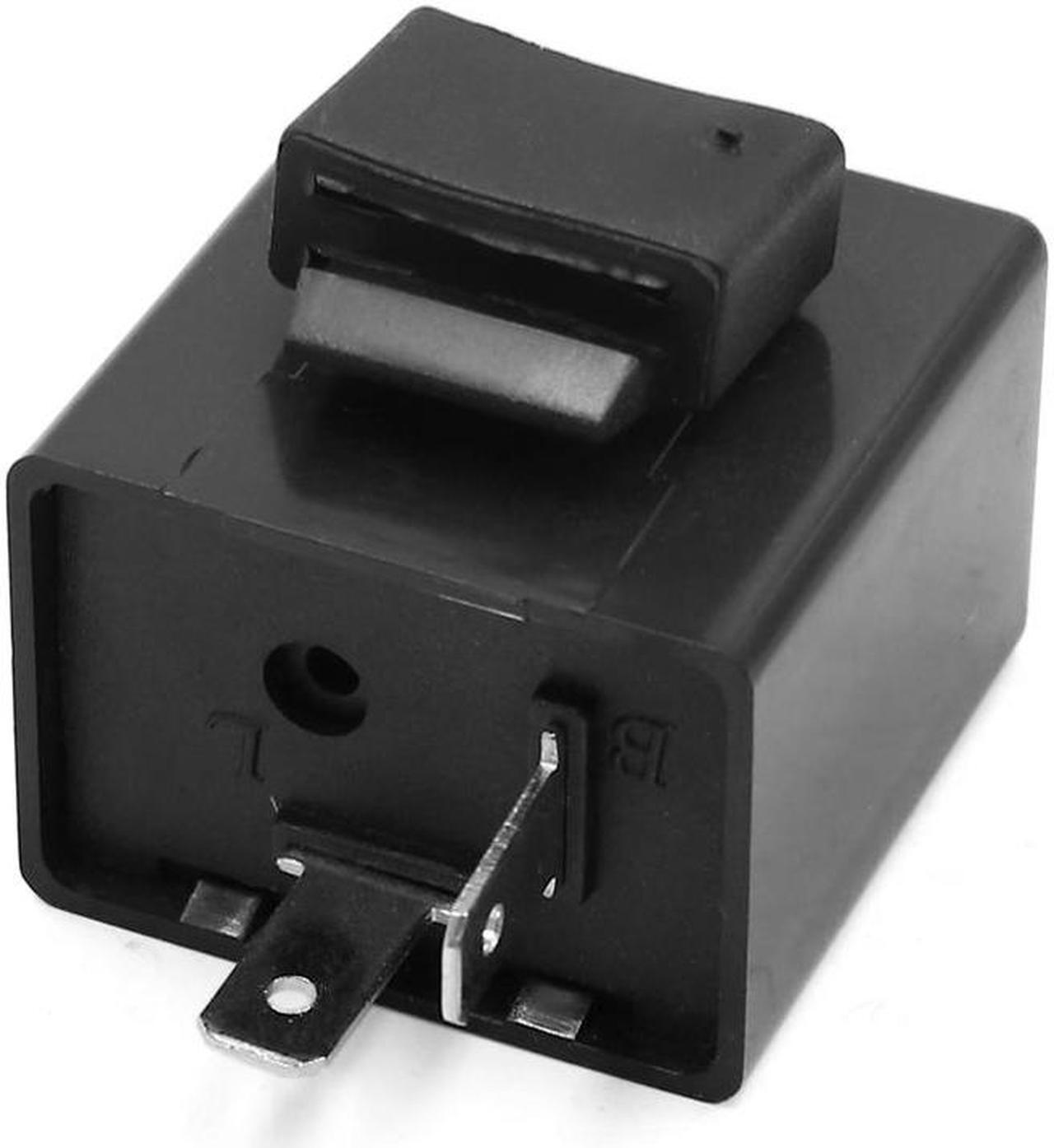 Main image of 6-12V 2 Pin Beeper Flasher Relay for Motorcycle Turn Signal Light Indicator
