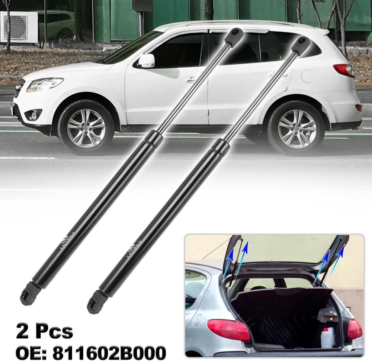 Alt view image 2 of 6 - 2pcs Rear Trunk Lift Supports Struts Shocks Gas Spring PM1017 for Hyundai Santa Fe 2007-2012