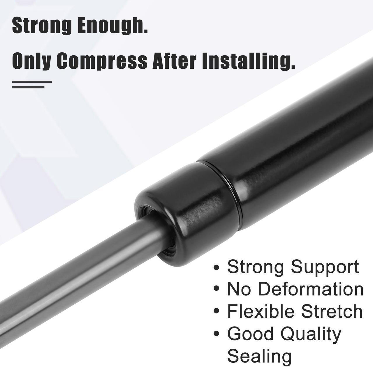 Alt view image 5 of 6 - 2pcs Rear Trunk Lift Supports Struts Shocks Gas Spring PM1017 for Hyundai Santa Fe 2007-2012