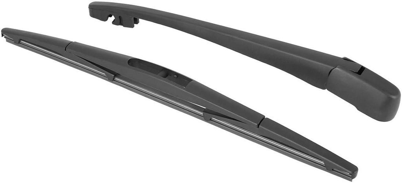 355mm 14" Car Rear Windshield Wiper Blade Arm Set for 14-17 Mitsubishi Lancer Hatch