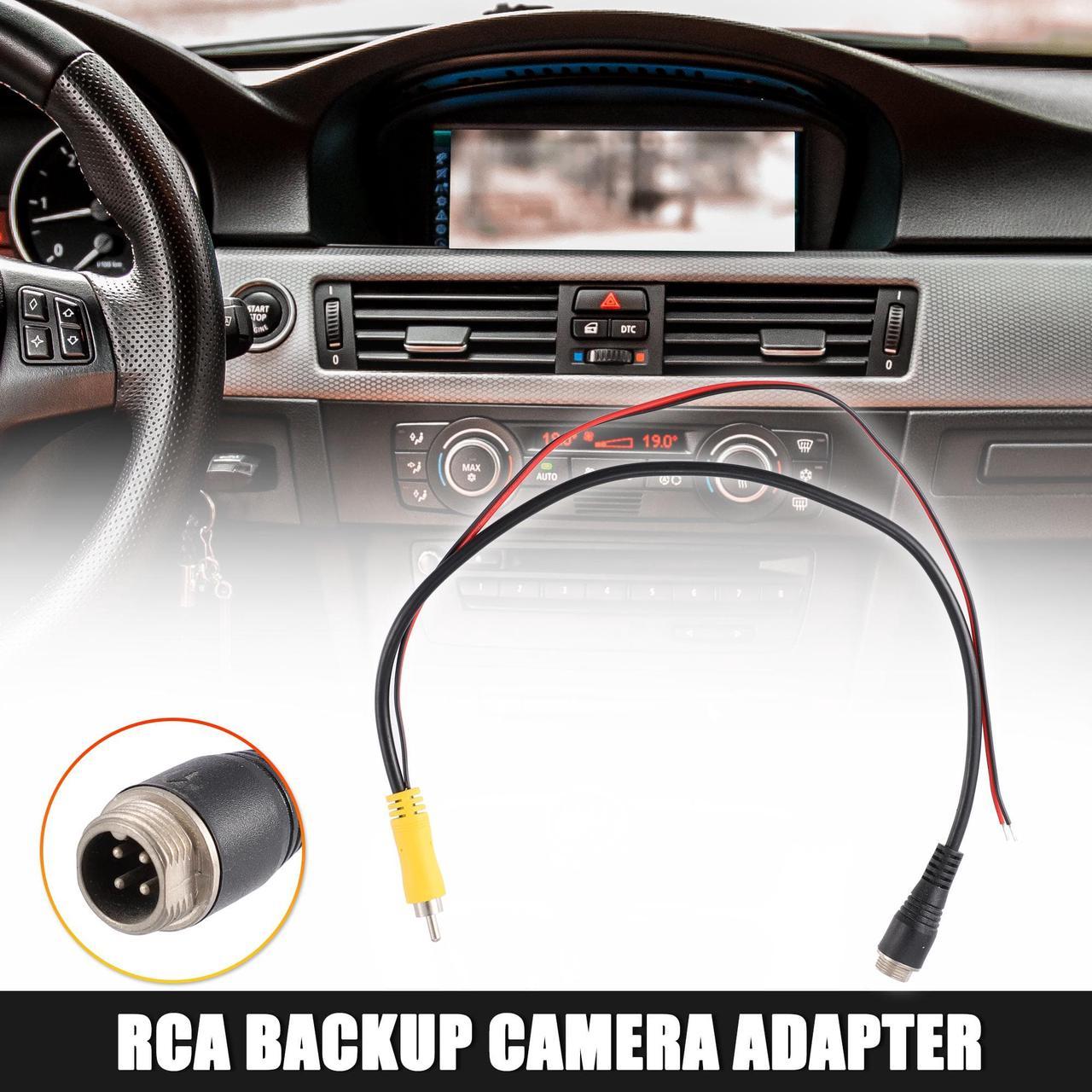 1pcs 5 Pin 5.5m 18Ft Dash Cam Rearview Backup Camera Reverse Extension Cord Car Recorder Cable Male to Female Video Extension Wire