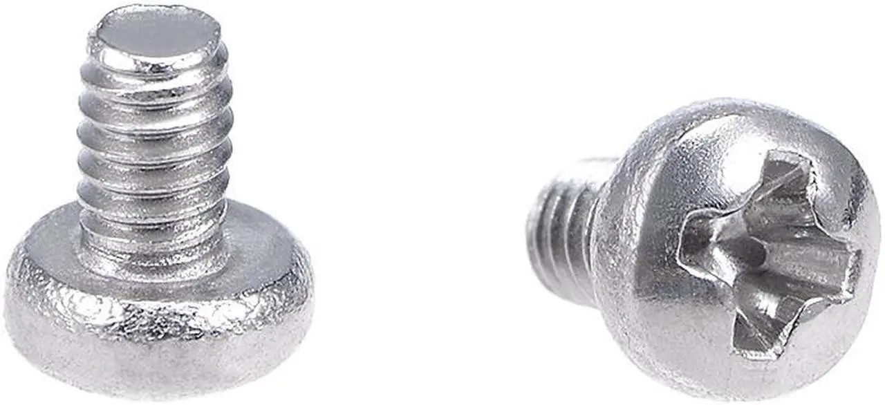 Main image of M2x3mm Machine Screws Pan Phillips Cross Head Screw 304 Stainless Steel Fasteners Bolts 30Pcs